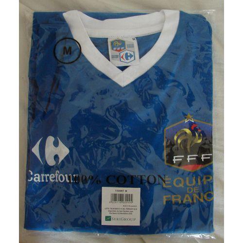 T-Shirt Coupe Du Monde Foot 2010 (Sponsorisé Par Carrefour) Taille M