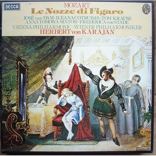 Les Noces De Figaro / Le Nozze Di Figaro / Van Dam, Krause, Cotrubas, Von Stade / Karajan, Vienna Philharmonic