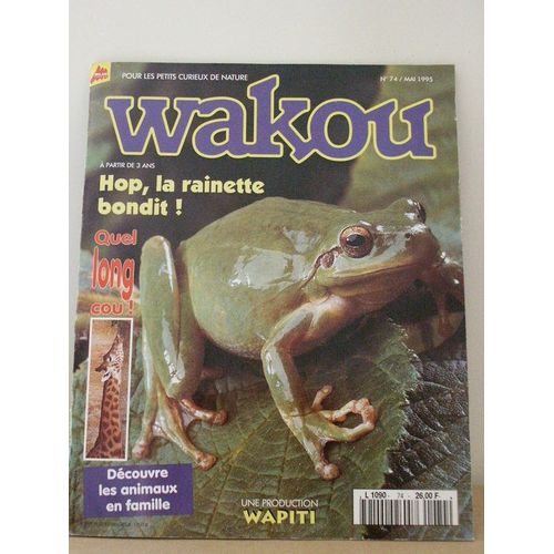 Wakou N° 74 : Hop La Reinette Bondit
