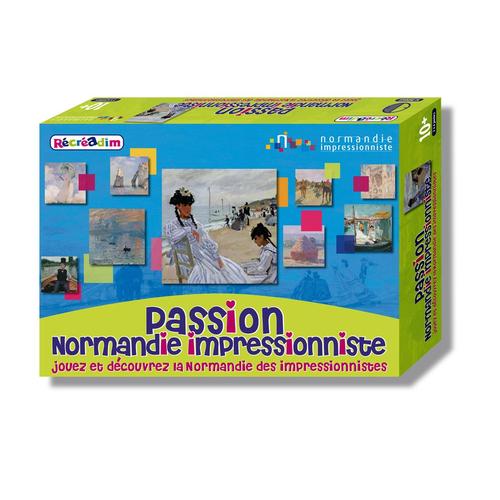 Jeu De Société Passion Normandie Impressionniste. Des Questions, Du Dessin, Du Mime : Ambiance Garantie !