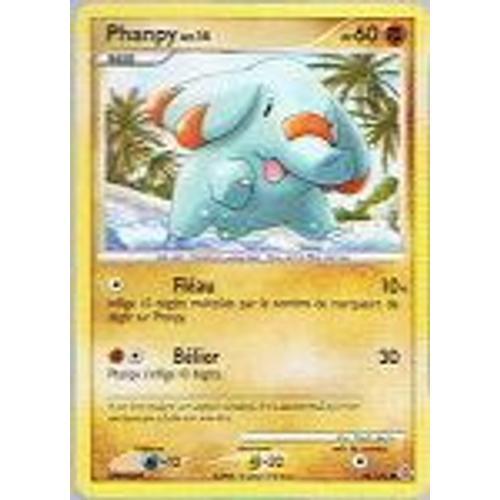 Phanpy  - Pokemon - Merveilles Secrètes 98 - C