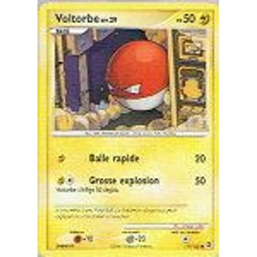 Voltorbe  - Pokemon - Merveilles Secrètes 117 - C