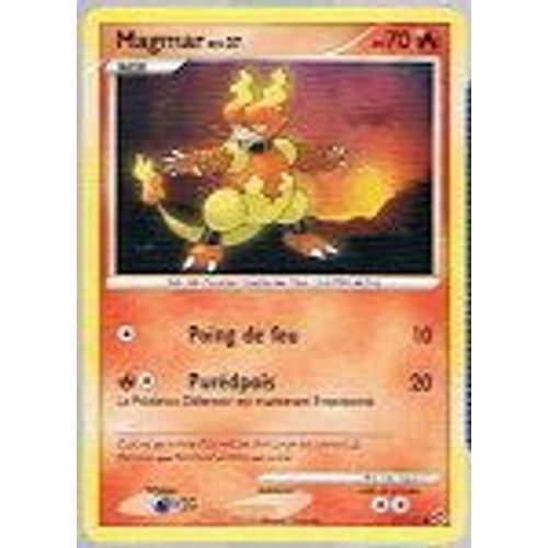 Magmar - Pokemon - Merveilles Secrètes 93 - C