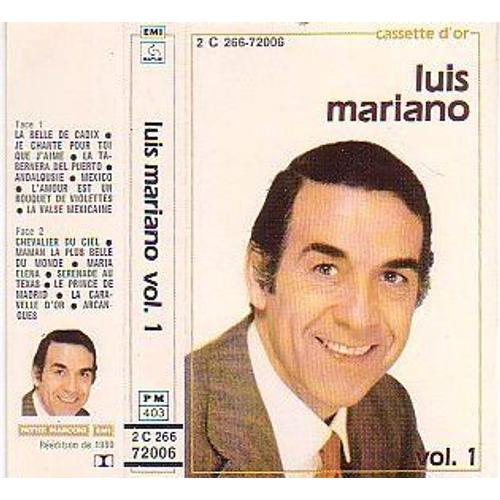 Luis Mariano  Cassette D'or Vol 1