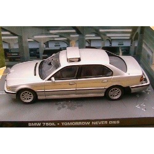 Diorama Bmw 750il James Bond 007 Tomorrow Never Dies 1/43 Universal Hobbies-Universal Hobbies