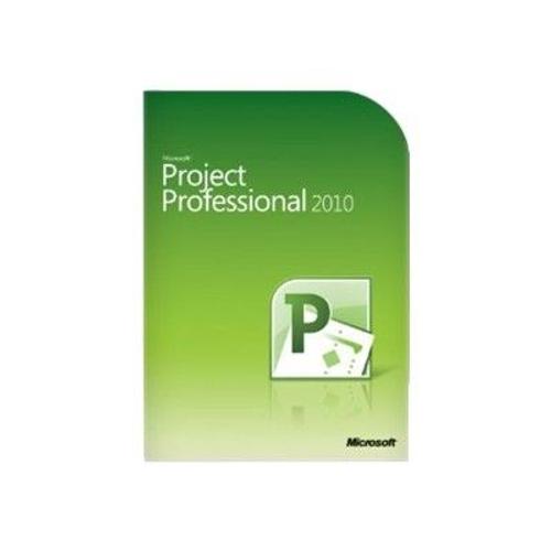 Microsoft Project Professionnel 2010 - 1 Pc - 32/64-Bit - Win - Français