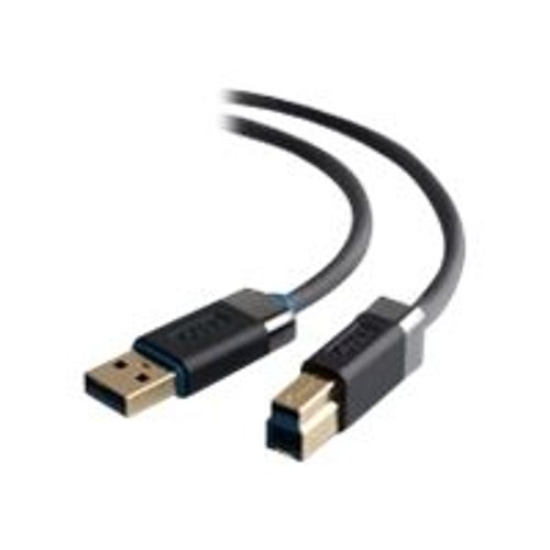 Belkin - câble USB 3.0 - 1.8m - plaqué or