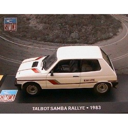 Simca Talbot Samba Rallye 1983 Ixo 1/43 Sport Course Altaya-Ixo