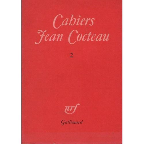 Cahiers Jean Cocteau N° 2