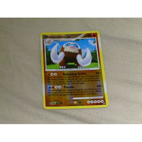 Pokemon - Carte Rare Foil Pv 140 Anglais Momoswine