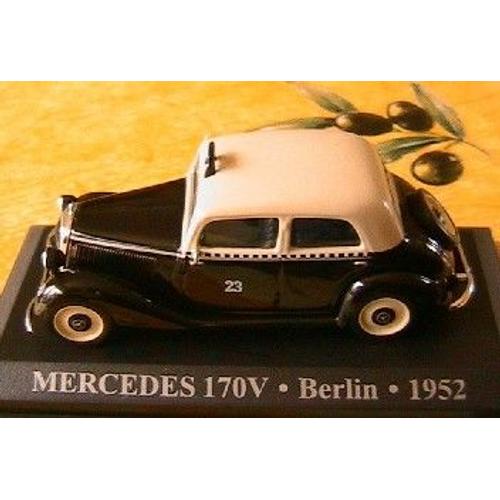 Mercedes Benz 170v Taxi Berlin Deutschland 1952 1/43 Ixo Altaya-Ixo