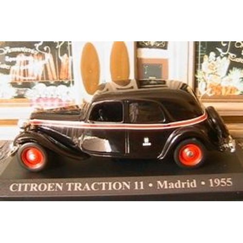 Citroen Traction 11 Taxi Madrid Espagne 1955 1/43 Ixo Altaya Spania-Ixo