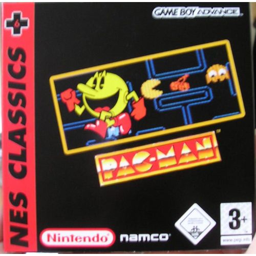 Classic Nes Series Pac-Man - Ensemble Complet - Game Boy Advance