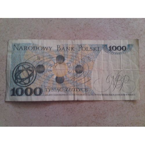 Billet De 1000 Polki