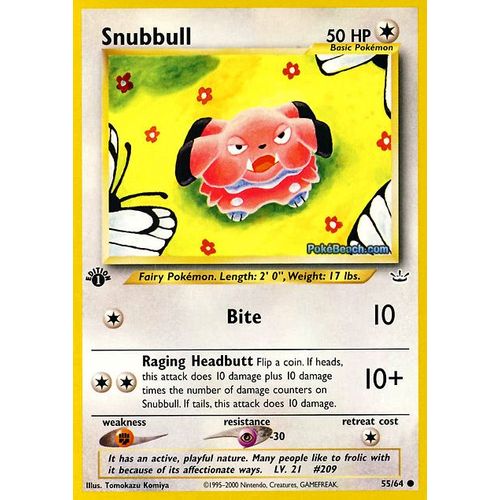 Snubbull - Néo Révélation - Vf - 55/64