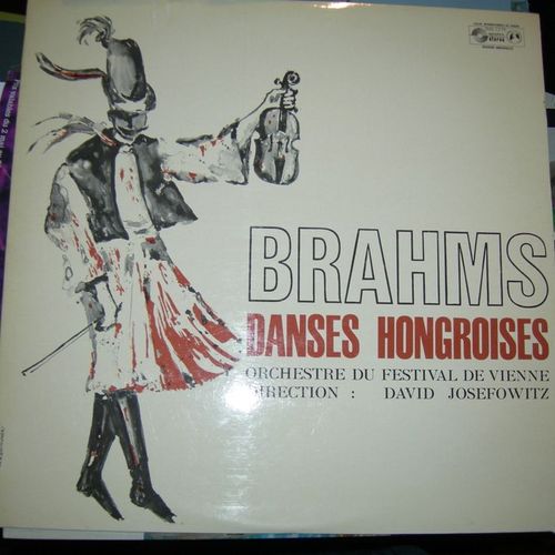 Disque Vinyle 33t Les 21 Danses Hongroises. Par L'orchestre Du Festival De Vienne Sous La Direction De David Josefowitz