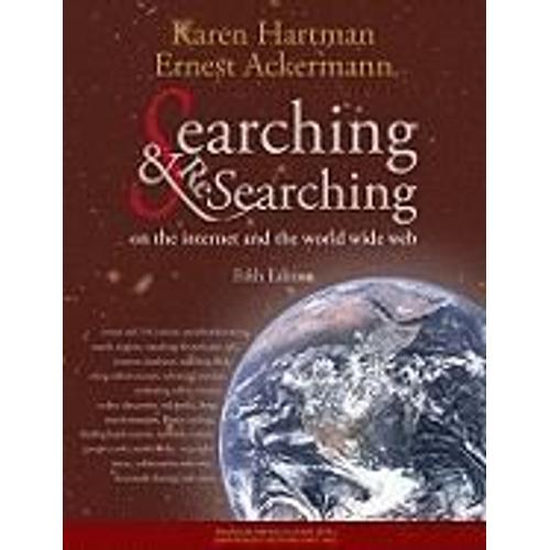 Searching And Researching On The Internet And The World Wide Web Fifth Edition