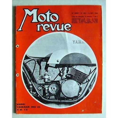 Moto Revue N° 1897 / 14 Septembre 1968