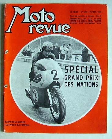 Moto Revue N°1899 / 28 Septembre 1968