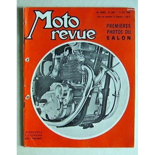 Moto Revue N° 1901 / 12 Octobre 1968