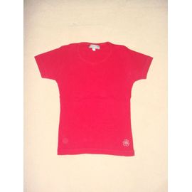 T-Shirt Côtelé Rouge Creeks - Taille 1