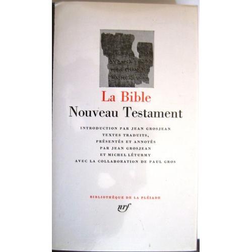 La Bible Nouveau Testament
