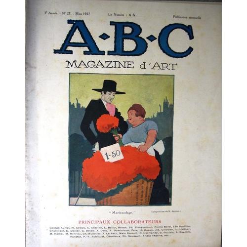 Abc Magazine D'art  N° 27 : Mars 1927