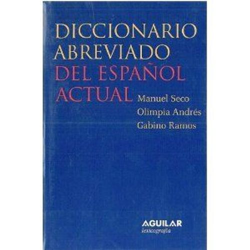 Diccionario Abreviado Del Espanol Actual