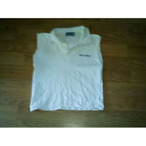 Polo Mademoiselle Blue Mint Blanc