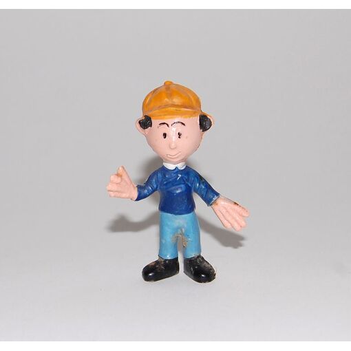 UDERZO . 12 FIGURINES PLASTIQUES ASTÉRIX HUILOR SÉRIE COMPLÈTE . 1967