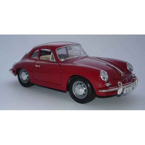 Porsche 356b Coupe 1961 Rouge-Bburago