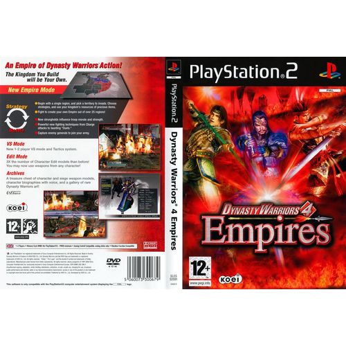 Dynasty Warriors 4 : Empires Ps2
