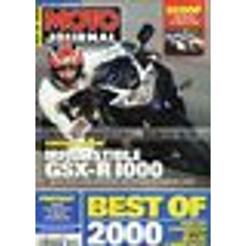 Moto Journal  N° 1451 : Contact Suzuki Irresitible Gsx-R 1000;Portrait:Thierry Van Den Bosch Le Roi Du Supermotard;Best Off 2000 Tous Les Evenements Qui Ont Marque L'annee Moto