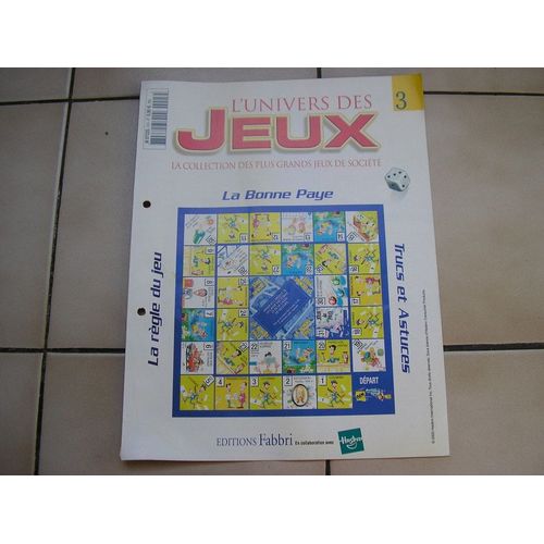 La Bonn Paye - L'univers Du Jeux N° 03 : La Bonne Paye
