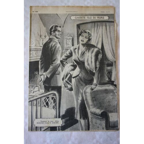 Claudette Fille Du Peuple  N° 125