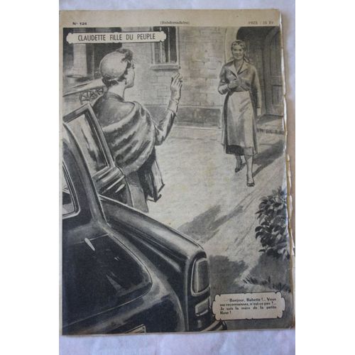 Claudette Fille Du Peuple  N° 124