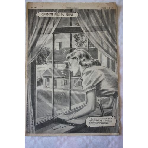 Claudette Fille Du Peuple  N° 163