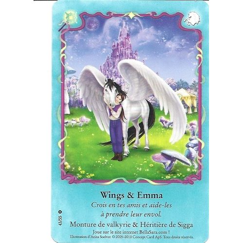 Bella Sara Fées De La Lune Wings Et Emma 43/55