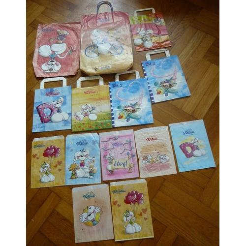 Lot De 14 Sacs Pochette Diddl Diddlina