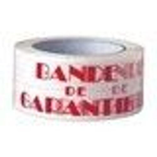 Rouleau Adhésif Imprimé Bande De Garantie - 50 Mm X 66 M - Lot De 6 -