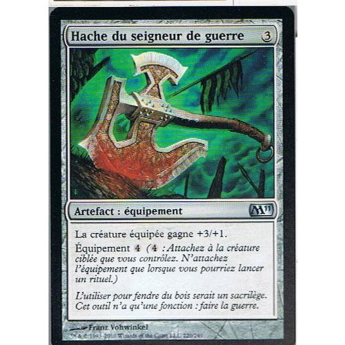 Hache Du Seigneur De Guerre ( Warlord's Axe ) - Magic Mtg - M11  - U