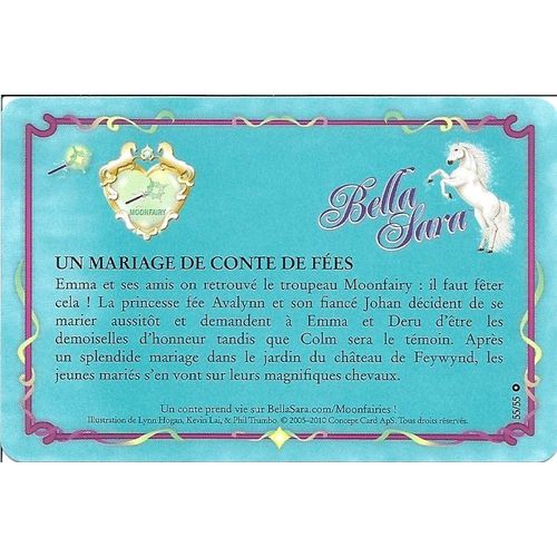 Bella Sara Fées De La Lune Un Mariage De Conte De Fees 55/55