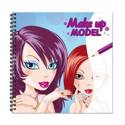 Créativ'model Make Up 20x20cm 100 Pages Imprimées 125g