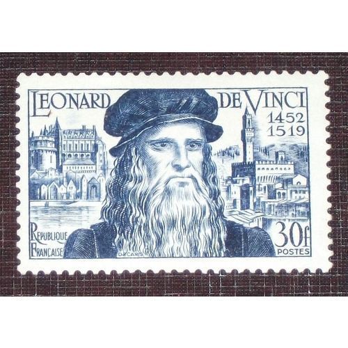 5 E Centenaire De La Naissance De Léonard De Vinci - Neuf ** - 1er Choix
