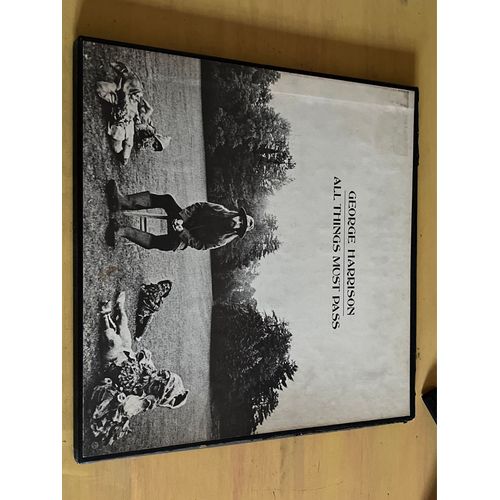 George Harrison "All Things Must Pass" - Box Set Coffret - 1970 - Vinyl 3 Lp Rock Pop Rock - Collector 