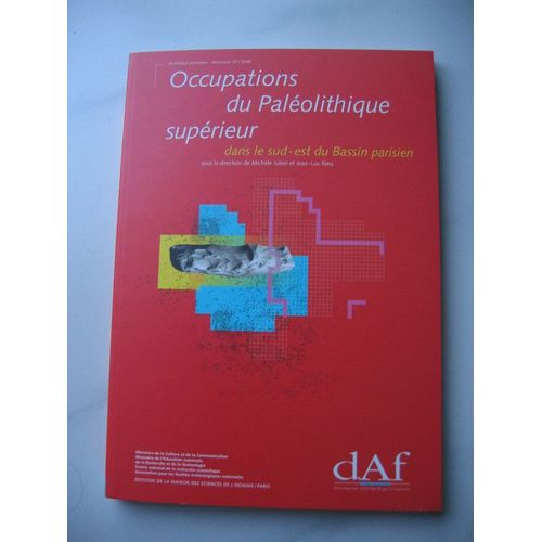 Occupations Du Paléolithique Supérieur Dans Le Sud-Est Du Bassin Parisien