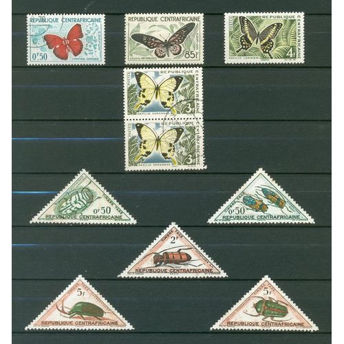 Centrafrique - Papillons & Insectes.