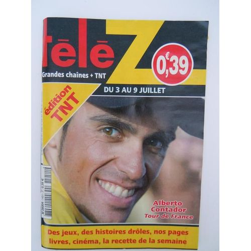 Tele Z  N° 1451 : Alberto Contador