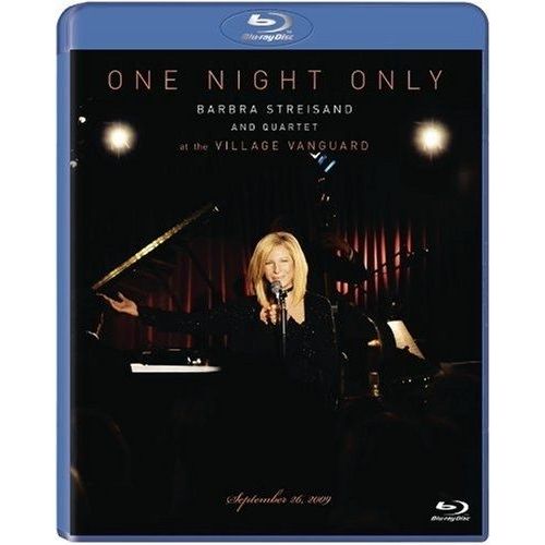 Streisand, Barbra - One Night Only Barbra Streisand And Quartet At The Village Vanguard September 26, 2009 - Blu-Ray