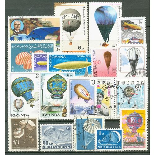 Ballons - Divers Continents.